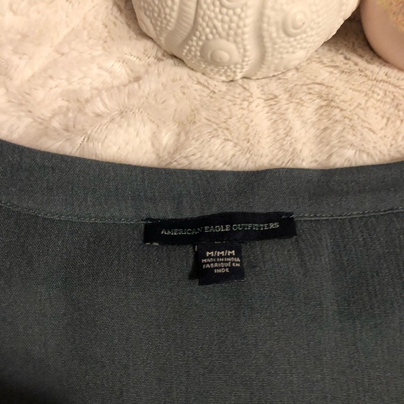 AMERICAN EAGLE OUTFITTERS | Lace up shirt - Picture 2 of 2